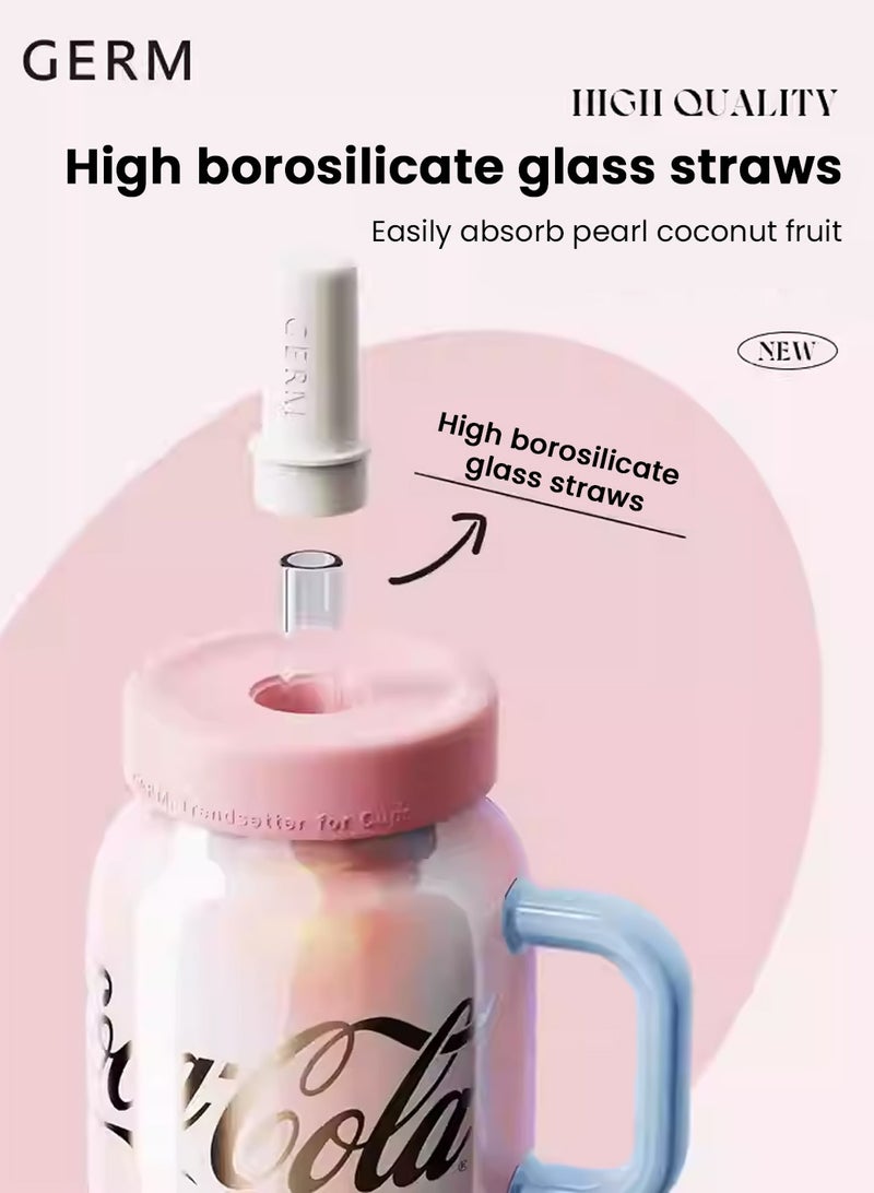 GERM Coca-Cola Porcelain Tea Cup 730ml – Pearl Pink | GERM Official Ceramic Mug with Tea Strainer | BPA-Free | Elegant Borosilicate Glass | Limited Licensed Edition - Image 4